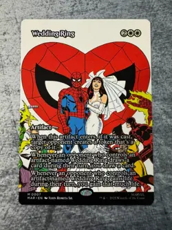Wedding Ring (Borderless) Marvel Universe Eternal-Legal Regular NM - MTG - Image 1