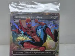 Magic The Gathering - Spectacular Spider-Man 0014 Prerelease PROMO Full Art Foil - Image 3