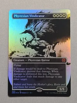 Phyrexian Vindicator (Showcase) (FOIL) Phrexia: All Will Be One - MTG- LP - Image 1