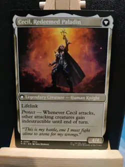 Cecil, Dark Knight - Final Fantasy - Rare - NM (see pics) MTG - Image 2