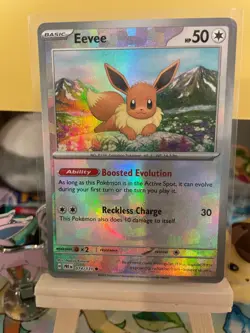 Eevee Master Ball Pattern (074/131) - Prismatic Evolutions - Pokemon TCG - NM - Image 1