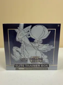 *SEALED* Pokemon Chilling Reign Elite Trainer Box - Ice Rider Calyrex SWSH06 - Image 1