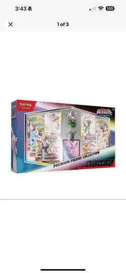Pokemon Prismatic Evolutions Premium Figure Collection Presale 9/26 *CONFIRMED* - Image 1