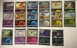 Pokemon Eeveelution CBB2C Gem Pack Poke Ball Set Of 17 Cards! Mint! - Image 1