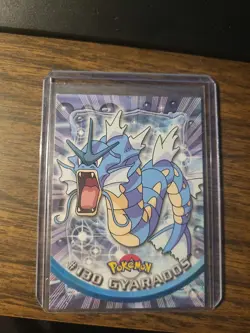 Gyarados #130 - Pokemon Topps Card TV Animation Series 3 - Non Holo - Blue Logo - Image 2