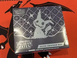 Pokemon TCG Paldean Fates Elite Trainer Box Factory Sealed Brand New Free Ship - Image 1