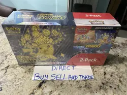 Pokemon Surging Sparks ETB + Booster Bundle, 2-pack (Costco Set) *In Hand!* - Image 1