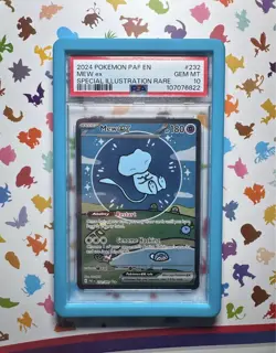Pokemon TCG Bubble Mew EX 232/091 Special Illustration Rare - Image 1