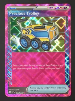 Pokemon TCG Precious Trolley ACE SPEC Rare SV08: Surging Sparks 185/191 NM - Image 1