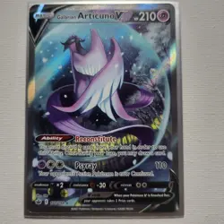 Galarian Articuno V 170/198 Alternate Art Chilling Reign Sw & Sh (NM) Pokemon - Image 1