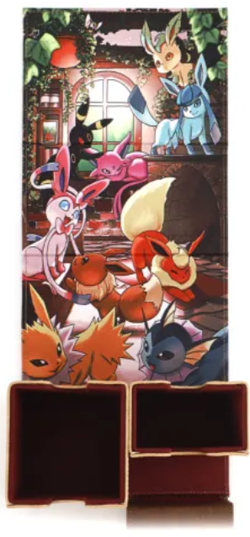 DekTech Vee Gem Accessories Deck Box Eevee Pokemon New NOT SHINY - Image 2