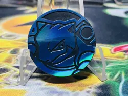 Blastoise Holo Blue & Black Pokemon TCG Flipping Coin - Image 1
