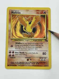 Vintage Pokemon Lot 1st Base Fossil Moltres Muk Brock’s Machamp Articuno Holo 🔥 - Image 3