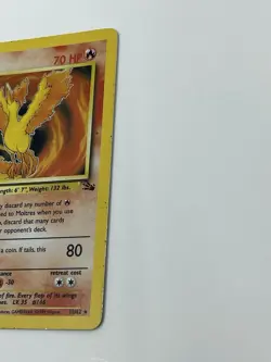 Vintage Pokemon Lot 1st Base Fossil Moltres Muk Brock’s Machamp Articuno Holo 🔥 - Image 4