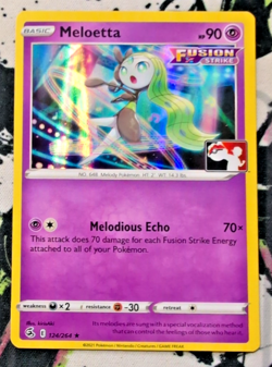 Meloetta 124/264 Holo Pokemon Play! Prize Pack Series 2 - Image 1