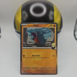 Pokemon Destined Rivals - Cynthia’s Gible - 102/182 -COSMOS Holo PROMO - M/NM - Image 1