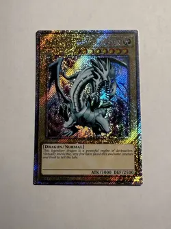 Blue-Eyes White Dragon (Platinum Secret Rare) RA03-EN079 Yu-Gi-Oh! Mint - Image 1