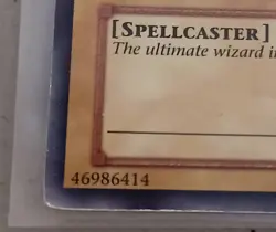 Dark Magician LOB-EN005 Ultra Rare LP - Image 3