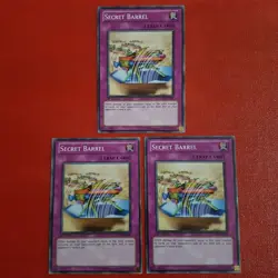 Yugioh Secret Barrel 5DS3-EN034 1st Edition Playset - Image 1