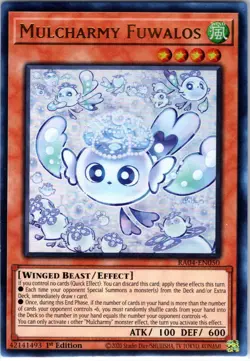 Yu-Gi-Oh! TCG Mulcharmy Fuwalos 1st Edition Ultra Rare RA04-EN050 - Image 1