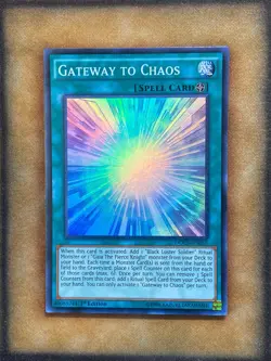 Yugioh Gateway to Chaos DOCS-EN057 Super Rare 1st Ed LP - Image 1