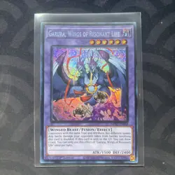 Yugioh Garura, Wings of Resonant Life MP23-EN148 Secret Rare 1st Ed NM - Image 1