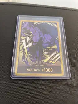PRB-02 DON!! Card (Gold) Rob Lucci - Image 1