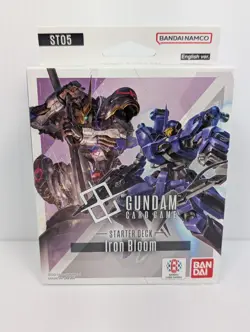 Iron Bloom Starter Deck ST05 Gundam Card Game TCG Eng. NEW SEALED Ready To Ship - Image 1