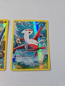 Lot Of 2 Ultra Rare Promo Latias XY78 Pokemon Card, Latios XY79 Pokemon Cards - Image 2