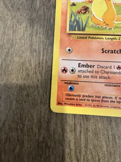 Pokemon TCG Charmander Base Set, Unlimited Common Card 46/102 - Image 4