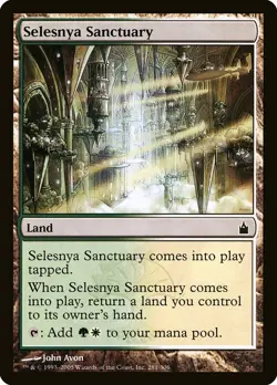 (1x) SELESNYA SANCTUARY - Ravnica: City of Guilds - MTG Magic the Gathering Card - Image 1