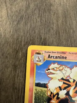 Pokemon TCG Arcanine Base Set 2 33/130 Unlimited Card - Image 3