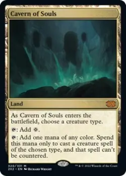 MTG English Cavern of Souls NM Normal Double Masters 2022 - Image 1