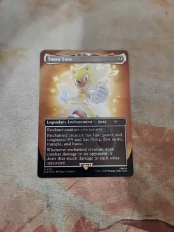 Super State Rainbow Foil Secret Lair MTG NM - Image 1