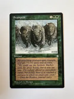 Stampede - MTG Ice Age - NM - Image 1