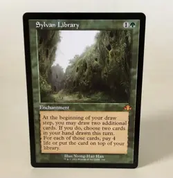 MTG Sylvan Library - Retro Frame - DMR NM - Image 1
