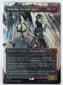 Xantcha, Sleeper Agent - MTG Secret Lair [Halo Foil] SLD #1271 UNPLAYED - Image 1