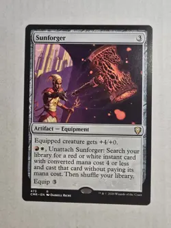 Sunforger Commander Legends Regular Magic The Gathering Mtg - Image 1