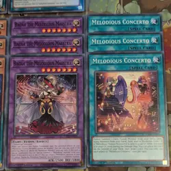 3x LaSolfachord Angelia/Harmonia ANGU-EN019/024 & LEDE 12cd Melodious caw Yugioh - Image 4