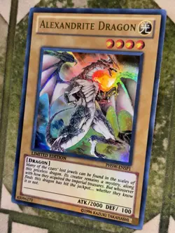 YuGiOh ALEXANDRITE DRAGON Ultra Rare Limited Edition PHSW-ENSP1 - Image 1