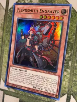 YuGiOh FIENDSMITH ENGRAVER Ultra Rare RA04-EN049 - Image 1