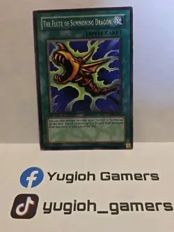 YUGIOH THE FLUTE OF SUMMONING DRAGON SKE 1ST EDITION COMMON LIGHT PLAYED - Image 1