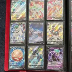 Pokemon Binder: Sword And Shield, Vstar, V Full Arts, XY Break 111 Card Holo Lot - Image 4