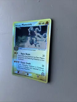 Team Aquas Manectric 29/95 Reverse Holo Foil Pokemon Card TCG LP - Image 2