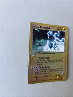 Team Aquas Manectric 29/95 Reverse Holo Foil Pokemon Card TCG LP - Image 3