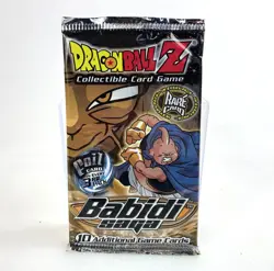 Dragon Ball Z Babidi Saga CCG 10 Card Booster Pack Sealed Unopened Score Art D - Image 1