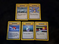 Pokemon TCG Base Set 2 Trainer Bundle Vintage WOTC 1999 (2 Cards) 119 - 123 - Image 1