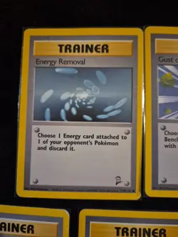 Pokemon TCG Base Set 2 Trainer Bundle Vintage WOTC 1999 (2 Cards) 119 - 123 - Image 2