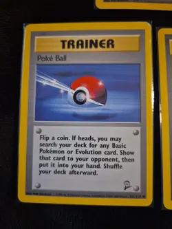 Pokemon TCG Base Set 2 Trainer Bundle Vintage WOTC 1999 (2 Cards) 119 - 123 - Image 4