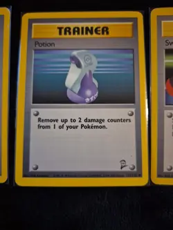 Pokemon TCG Base Set 2 Trainer Bundle Vintage WOTC 1999 (2 Cards) 119 - 123 - Image 5